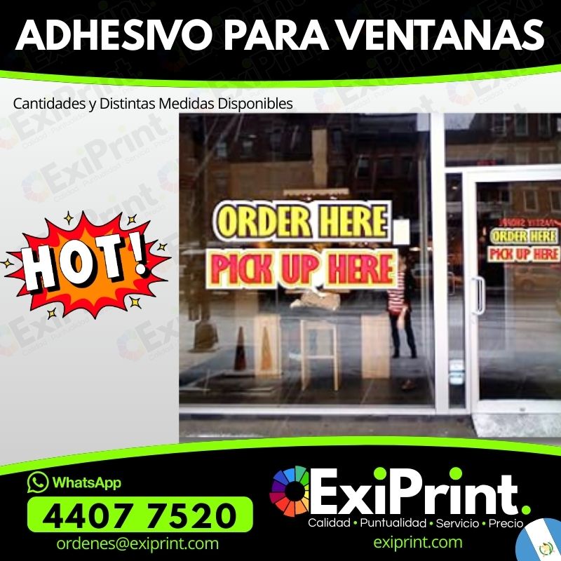 Oferta de vinilo adhesivo para ventanas