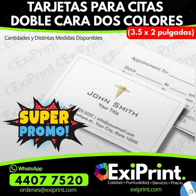 Oferta en 100 tarjetas para citas, doble Cara a dos colores en Lino, Husky, Texcote