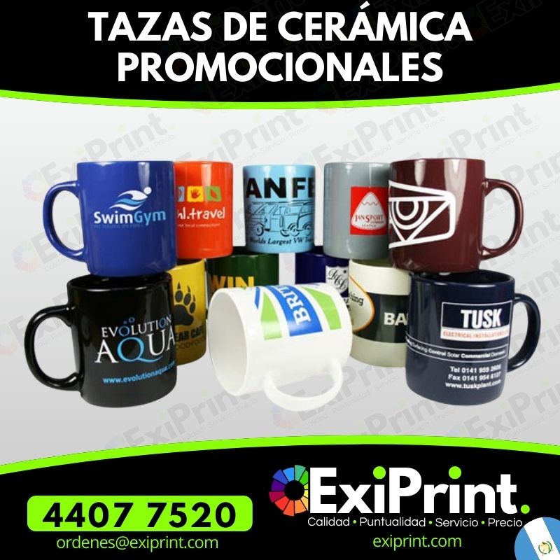 Oferta Tazas de Cerámica Personalizadas Promocionales